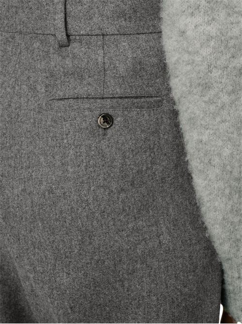 Pantalone largo in lana AMI PARIS | FTR423WV0058050